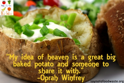 Baked Potato Oprah Quote