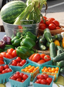 market vegetables